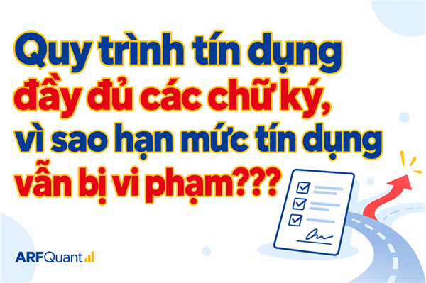 Quy trình tín dụng đầy đủ các chữ ký, vì sao hạn mức tín dụng vẫn bị vi phạm???