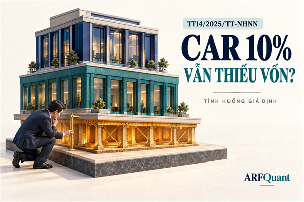 CAR 10% vẫn thiếu vốn: ngân hàng đang nhìn nhầm con số nào?