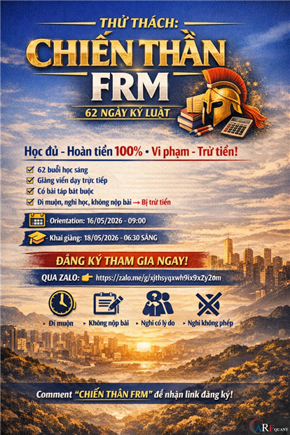 CHIẾN THẦN FRM – 62 NGÀY KỶ LUẬT